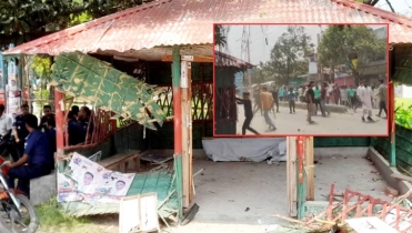 পাবনায় ছাত্রদল-শিবির সংঘর্ষ, কার্যালয় ভাঙচুর